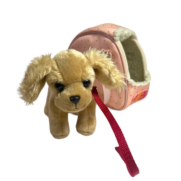 Our Generation Hop In Dog Carrier & Pet Plush Puppy for 18" Dolls - Picture 11 of 16